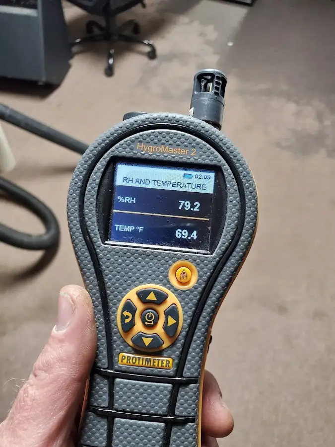 Moisture meter humidity assessment for Mold Remediation & Removal in Newberry