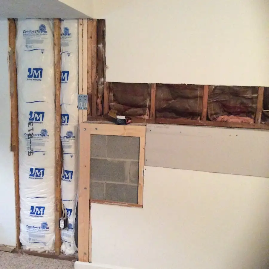 Wall insulation replacement during Structural Drying in Newberry